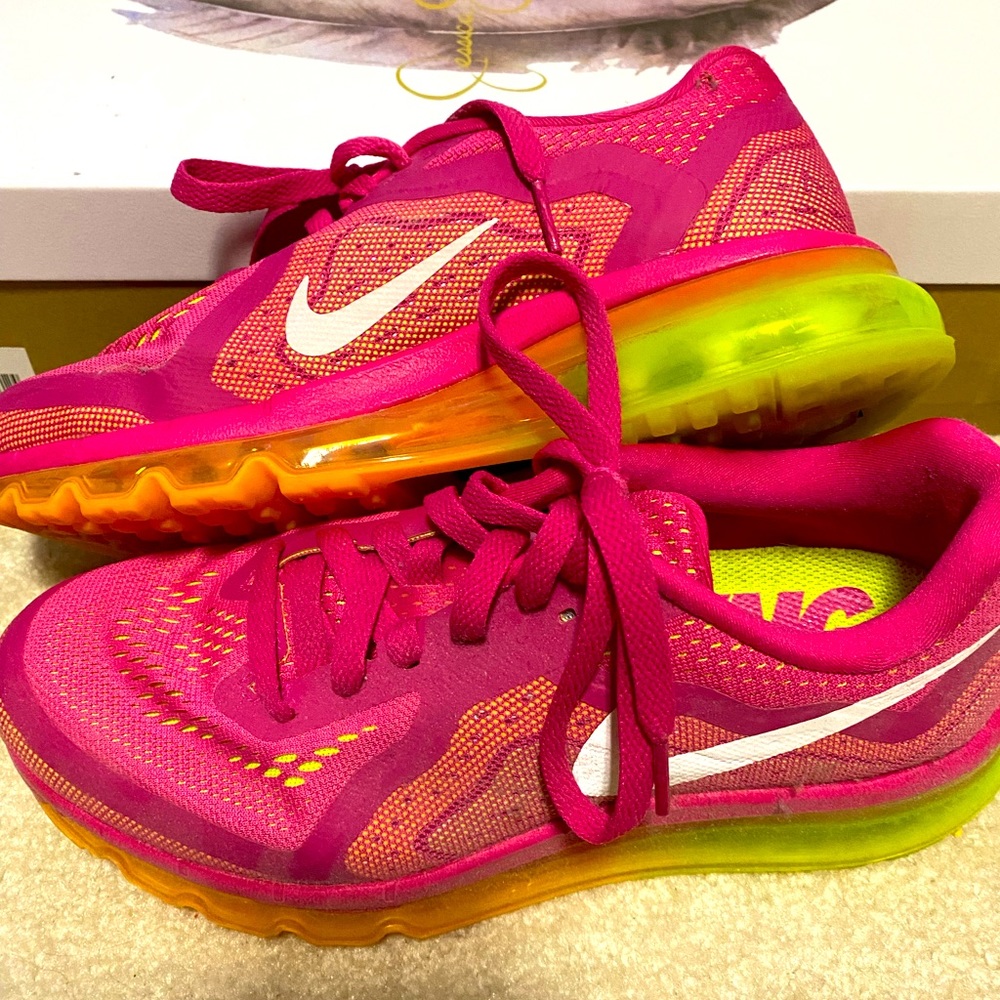 Nike Air Max Pink Neon Size 8